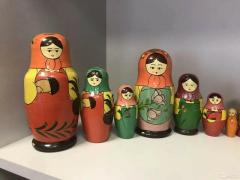 doll matrioshka made in USSA (1983 ) vintage